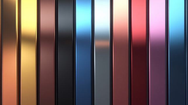 Big set of vector gradients collection.Collection metallic golden,rose gold,silver,black chrome,red chrome and blue chrome gradients background texture.vector illustration. 
