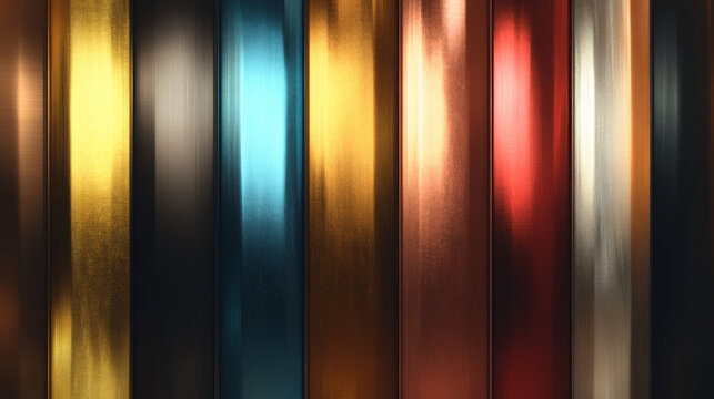 Big set of vector gradients collection.Collection metallic golden,rose gold,silver,black chrome,red chrome and blue chrome gradients background texture.vector illustration. 