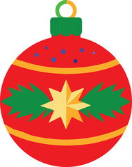 Christmas ball, Christmas ornament, vector ball, EPS 10, festive decoration, Christmas icon, holiday ornament, Xmas ball, ornament silhouette, Christmas ball illustration, bauble design, Christmas bal