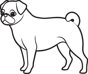 isolated dog icon, vector dog, pet illustration, dog silhouette, dog logo,  pet, animal vector, pet symbol, dog graphic, domestic animal, dog design, dog background, canine icon, dog texture, pet 