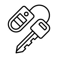 Car Key Icon