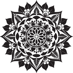 isolated mandala silhouette, mandala vector, mandala illustration, intricate design, artistic mandala, mandala art, floral mandala, abstract mandala, mandala pattern, circular design, mandala logo 