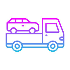 Car Towing Icon