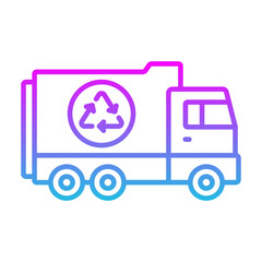 Garbage Truck Icon