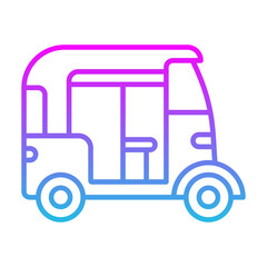 Rickshaw Icon