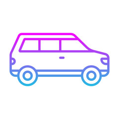 Wagon Car Icon