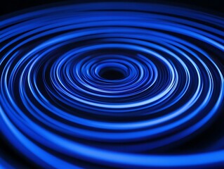 Quantum Light Tunnel: A Vortex of Blue Energy