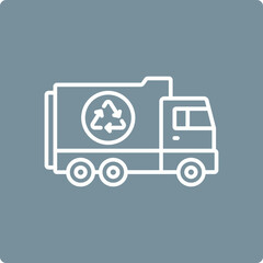 Garbage Truck Icon