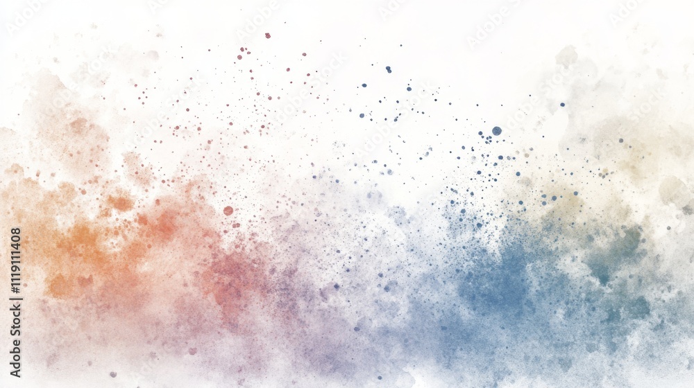 Aufkleber abstract colorful splash background with soft blended hues