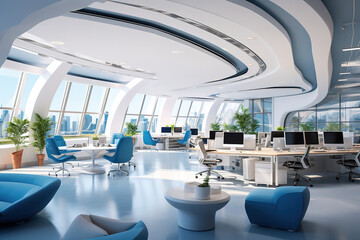 Fototapeta premium Attractive Bright Clean Realistic Lights with Clear Light Complexion