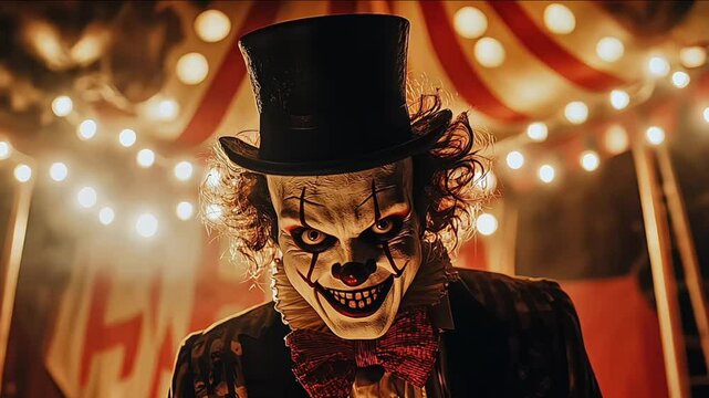 Creepy Circus Clown