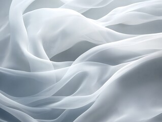 Obraz premium Glowing Waves of Satin Dreams