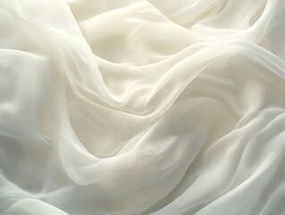 Obraz premium Glowing Waves of Satin Dreams