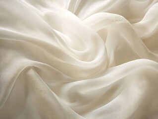 Obraz premium Glowing Waves of Satin Dreams