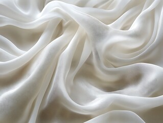 Obraz premium Glowing Waves of Satin Dreams