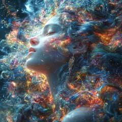 Mystical Representation of Shiva Lord in Surrealism for Maha Shivratri Festival Celebration