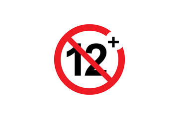 No 12 Plus Age Restriction icon