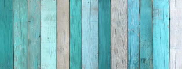 Turquoise Wooden Texture for Rustic Background