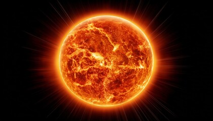 sun in space