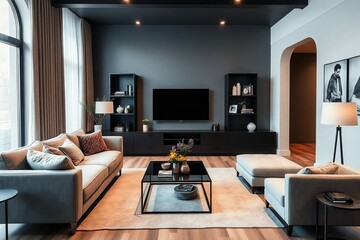 person watching television