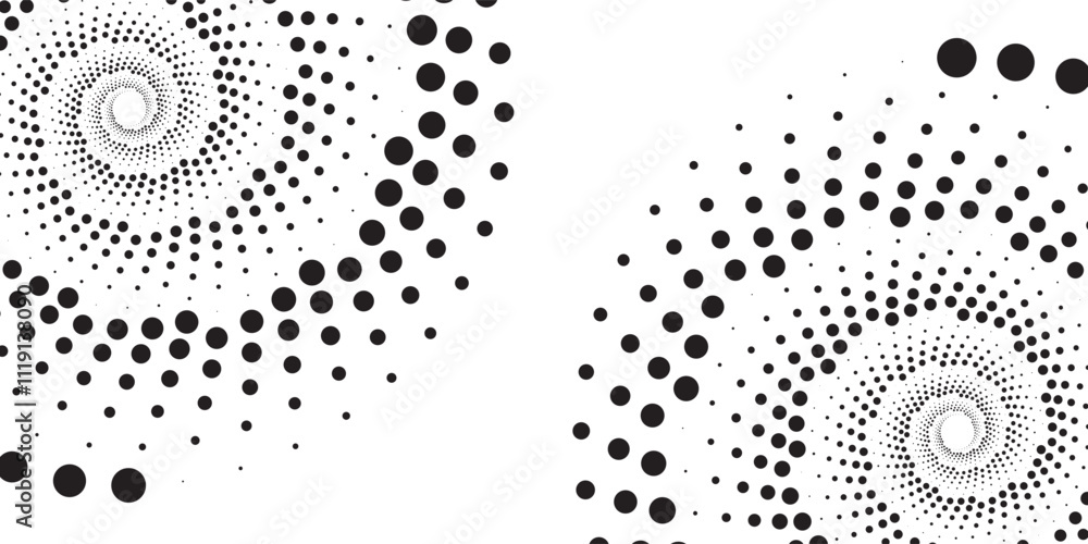Poster halftone dots background. grunge distressed overlay. fade abstract pattern. vector