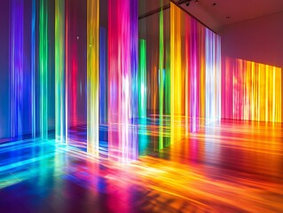 Prismatic Reverie: A Dance of Light and Color