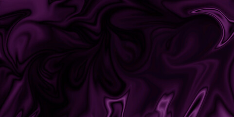 Abstract silk texture Liquid purple, black silk and ceramic stone wall tile backdrop violet texture background	
