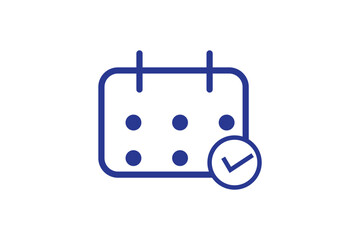 Table reserved vector icon set. Restaurant dinner reservation plate icons.