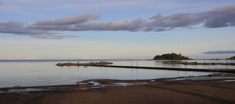 Sunset in Vita Sandar, Sweden.