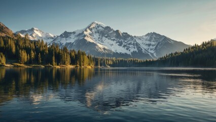 Serene Mountain Landscape
