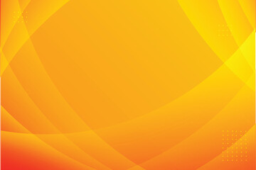 Stylish orange and yellow curve line gradient background