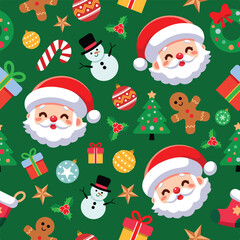 christmas seamless pattern