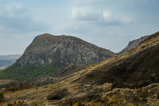 View of a bornhardt, Ngomakurira, Zimbabwe