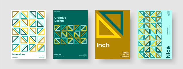 Modern Report Design. Isolated Banner Layout. Geometric Flyer Template. Poster. Brochure. Book Cover. Background. Business Presentation. Journal. Portfolio. Notebook. Leaflet. Advertising. Handbill