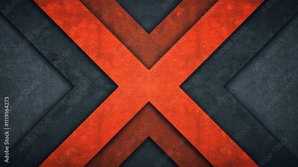Poster dynamic abstract geometric background