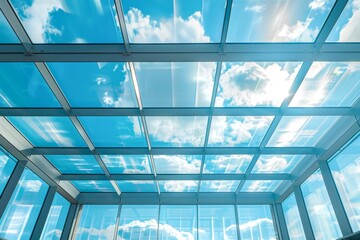 Collection of translucent polycarbonate panels, showcasing lightweight and impact-resistant options for roofing, walls, and skylights 