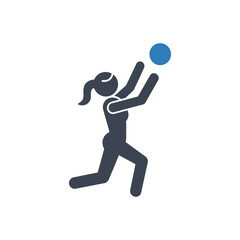 Female Ball Catch icon