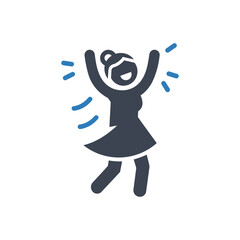Joy Victory Girl icon