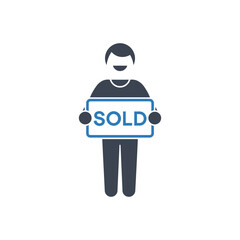 Sold Sign icon