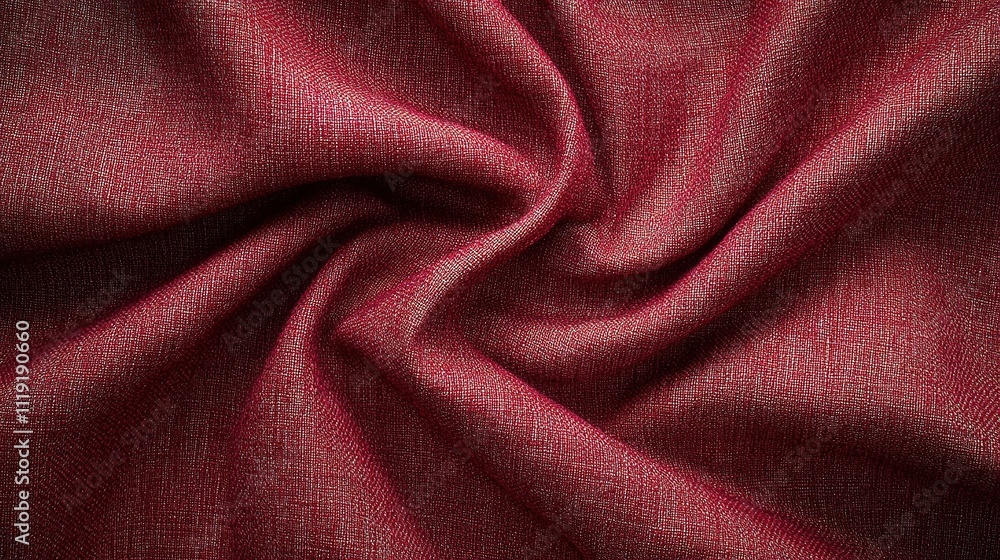 Aufkleber rich deep red fabric background texture for design projects