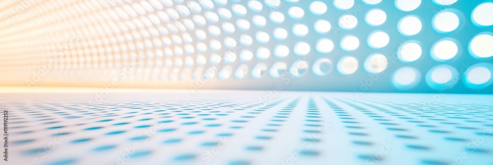 Aufkleber Futuristic Geometric Patterns in Modern Terminal Design