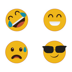 Mixed emoji set
