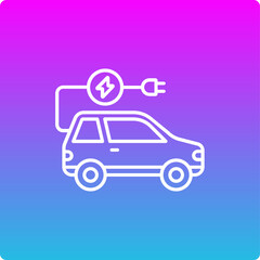 Electric Car Icon