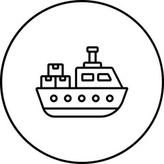 Cargo Ship Icon