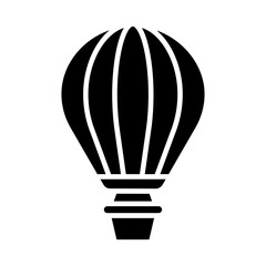 Obraz premium Hot Air Balloon Icon