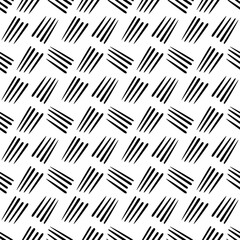 Abstract black and white repeating background