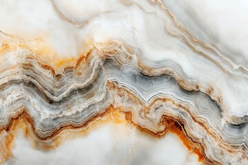 Obraz premium Colorful abstract texture of agate stone with swirling patterns and layers