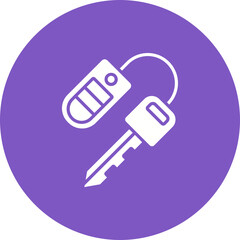 Car Key Icon