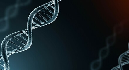 Glowing DNA Double Helix for Biology Lessons