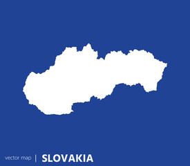 High Detailed Vector Map - Slovakia	
